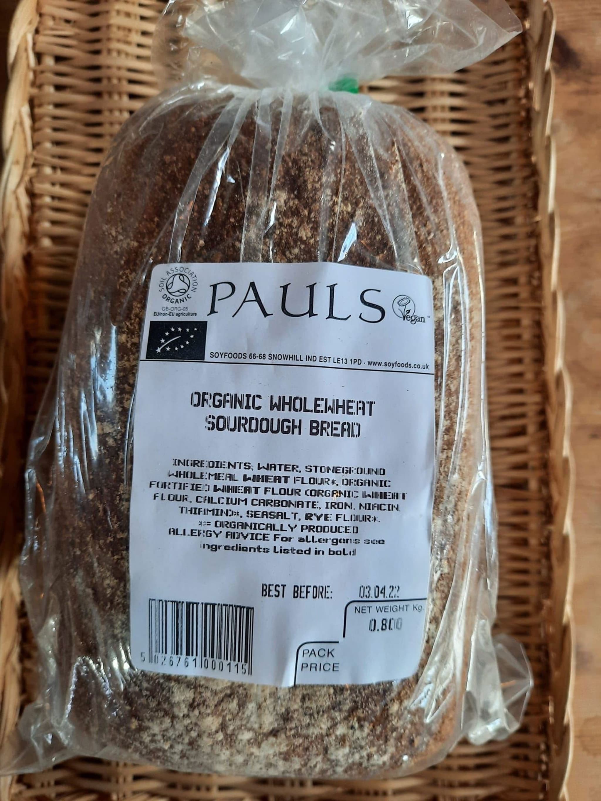 Wholewheat Sourdough 800g